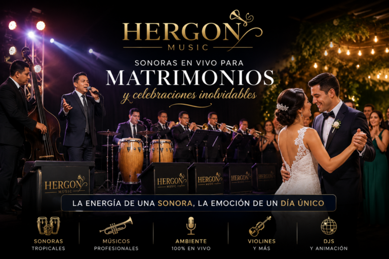 Orquesta sonora musica en vivo